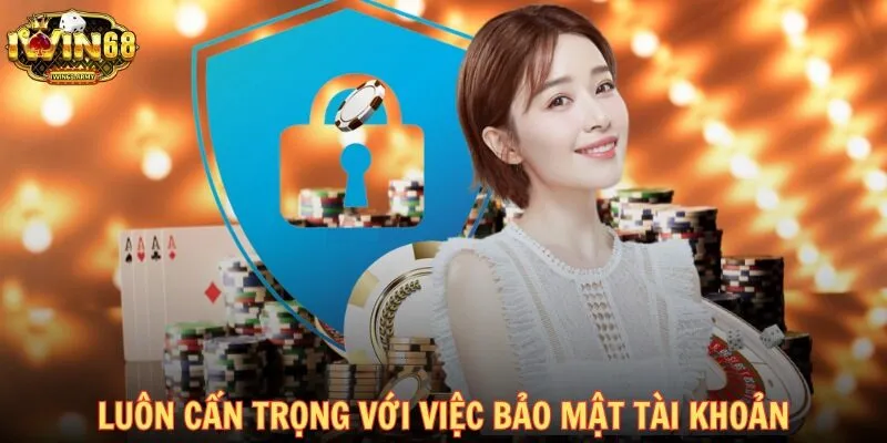 Luôn cẩn trọng với việc bảo mật tài khoản